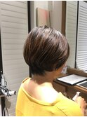 すっきりショートボブ