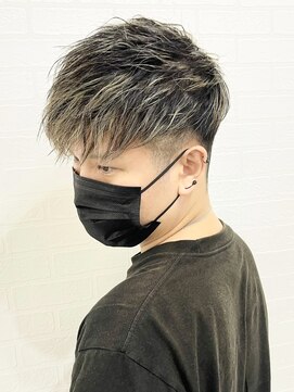 アールプラスヘアサロン(ar+ hair salon) メンズハイライトヘア