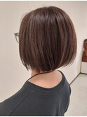 秋冬おすすめ前下がりボブ