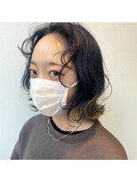 ミント(mint)&nbsp;【 ネイビーブルーからホワイトグレージュのグラデーション 】