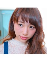 ミル(1001 mille)&nbsp;短め前髪でゆるふわヘア【1001mille】