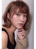 【amy by neolive】 テラコッタ×マッシュウルフ