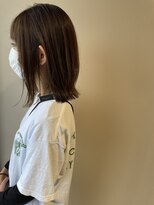 ヴァンカウンシル 伊那(VAN COUNCIL) 柔らか質感☆グレージュボブ