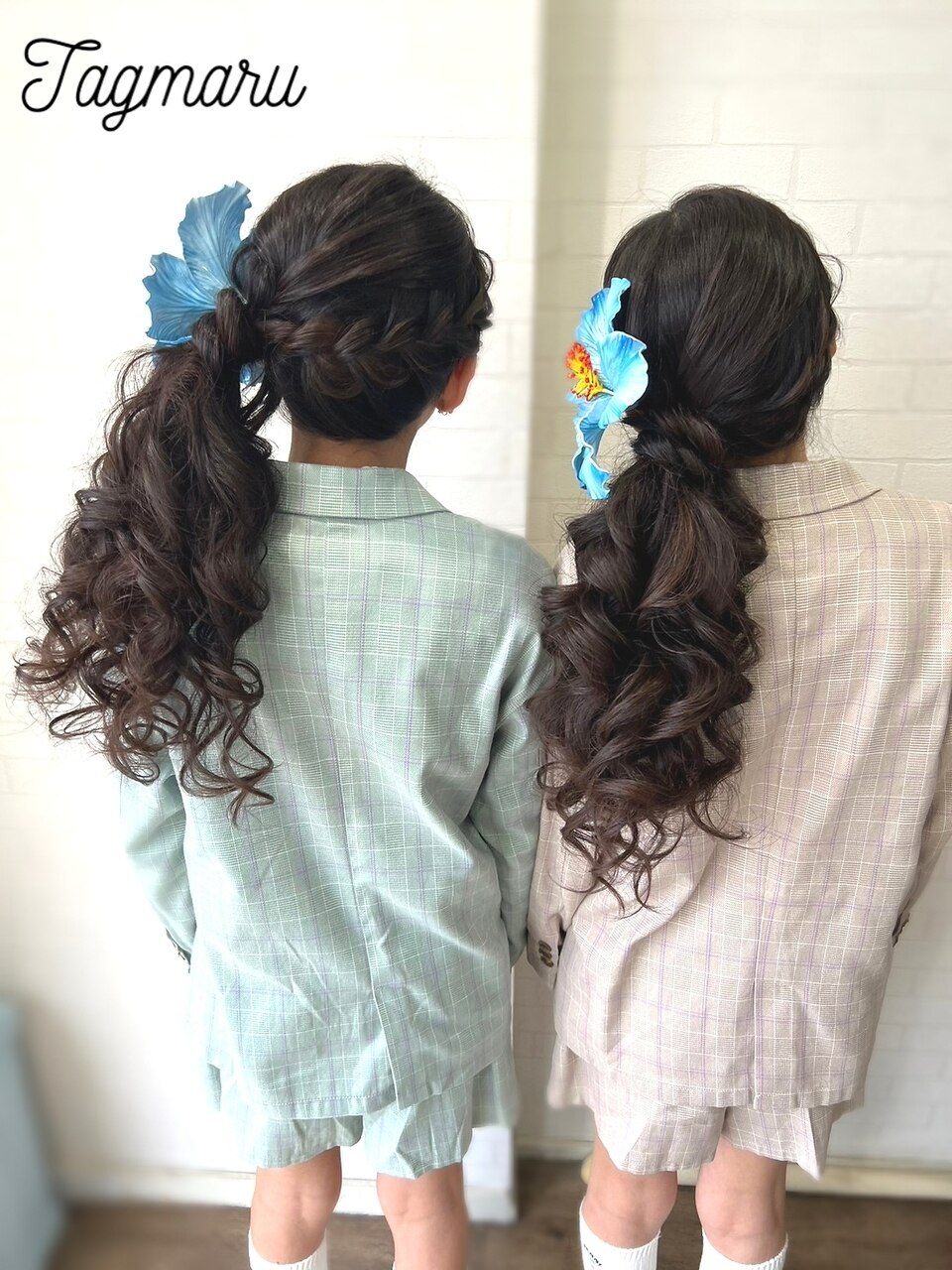 フラガール☆双子ヘアセット☆：L178155292｜タグマルのヘアスタイル