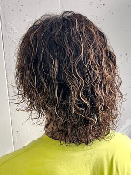 ローウェ バイ フィフス 立川メンズサロン(Louwe by fifth) ツイストスパイラルパーママッシュメンズパーマ波巻きパーマ