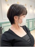 【高嶋 優】チョコレートアッシュのくびれショート 【柏】