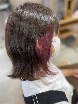 ブローチェ マカナ(BROCHE makana) N.ルフレピンクインナーカラー