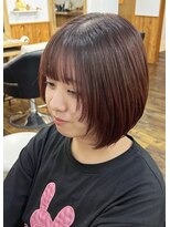 ヘアメイクエイト 丸山店(hair make No.8) << 担当 : AYAKA >> 顔周りカット×ピンクブラウン