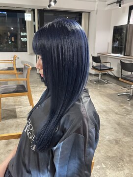 ザ オーダー(THE ORDER) ネイビーブルーダブルカラーケアブリーチ