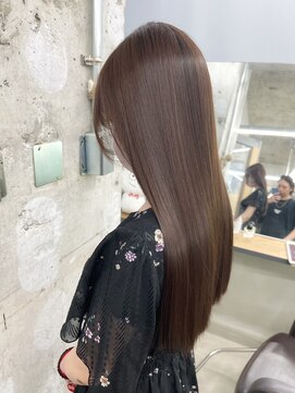 ネウィ 天王寺(newi) 【SEIYA】酸性ストレート/ブラウンベージュ/髪質改善/TOKIO