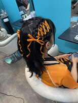 リエラ 新宿(RIERA)&nbsp;リボン編みかけ