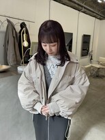 シアー(siar)&nbsp;ワイドバングにレイヤーカット