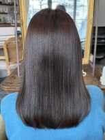 モワ 仙台(Mois)&nbsp;重めミディアムストレート10代20代30代40代/髪質改善/縮毛矯正