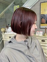 ヘアーデザイン アルエ(HAIR×design ARUE) ボブ / レッドカラー
