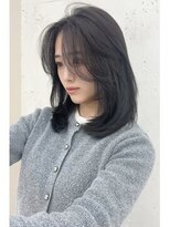 ビューブルー 亀戸錦糸町(VIEW BLUE)&nbsp;美髪シアーカラーショートカット切りっぱなしボブ髪質改善