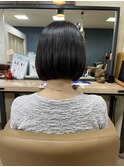 毛質の変化に合わせた髪質改善ボブ