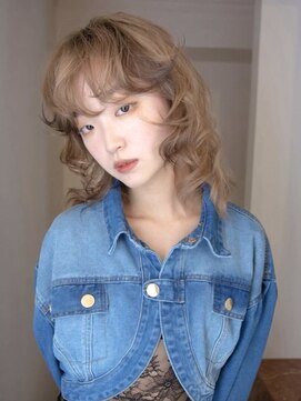 ユルク(JURK nagoya) 【TAIKI NOGUCHI】ウルフ×ベージュ×ブラウン