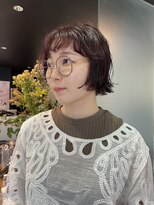 スタイル 茅ケ崎(STYLE)&nbsp;【ハクラ】ショートパーマ 暖色カラー ブリーチなしダブルカラー