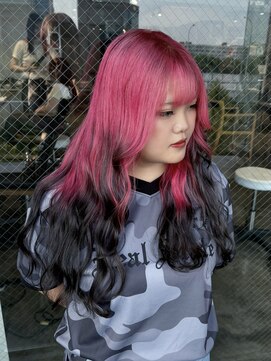 ザ オーダー(THE ORDER) ピンク/ブラックルーツカラー