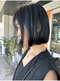 ミニボブボブブルーブラックカラー