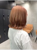 【ブリーチカラー】ほんのりピンク「ピンクベージュ」