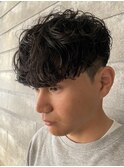 メンズスペインカールメンズパーマ