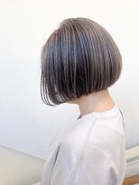 モリオ フロム ロンドン 成増店&nbsp;【morio成増 セリザワ】刈り上げボブ グレージュ