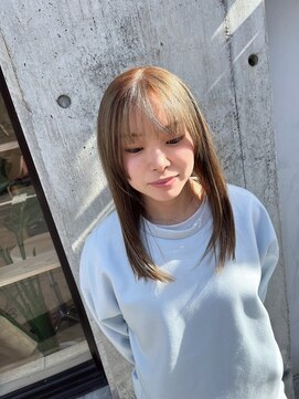 ココル(cocolu) ハイトーンミルクティーカラー