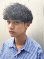 【green hair】ウェーブパーマ