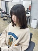 大人ボブ_ボブ_ミディアムレイヤーボブ