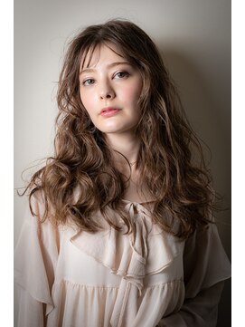 カバーヘア ブリス 川口(COVER HAIR bliss) メルティカラー細めハイライトフェミニンロングv川口30代40代