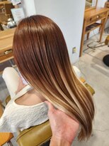 ネオリーブルノン 日吉(Neolive Runon)&nbsp;美髪カラーハイトーングラデーション韓国カラー日吉