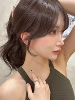 ライズ ネックス ザ サロン 渋谷(LIZE nex the salon) 【MOE】韓国小顔カット×透明感カラー