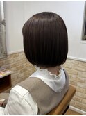 小顔◎似合わせナチュラルボブ/前髪あり【カミケン黒岩店】