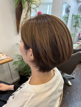 オルガ ヘアアンドメイク(Oluga hair&make) ショートボブ