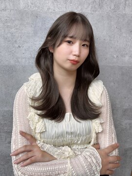 ボタン ハカタ(VOTAN hakata) 【votan yui】オリーブブラウン/レイヤースタイル