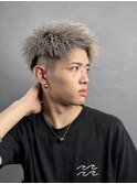 福岡天神メンズパーマメンズサロンツーブロックビジネスヘア