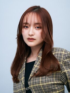 ガリカ 渋谷(Gallica) シースルーバング顔周りレイヤー髪質改善ナチュラルワンカール