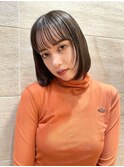簡単スタイリング/小顔ヘア/大人可愛い/20代30代40代/銀座