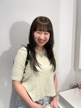 チクロヘアー(Ticro hair) @Luca オリーブベージュ