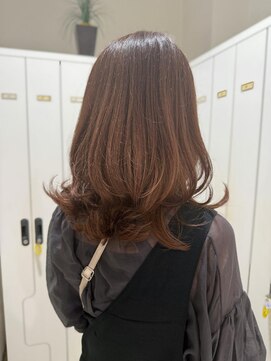 クロップ エス 茅ヶ崎本店(crop es) ほんのりピンクブラウン