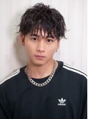 【men's style】シャドウパーマ