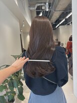 リル 茅ヶ崎(Liru:)&nbsp;ヘーゼルベージュ/小顔/ワンレン/茅ヶ崎/髪質改善/前髪