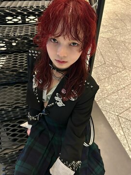 レコ 渋谷(LECO) ダブルカラーマレットレアパーマ