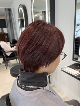 脱白髪染めカラー