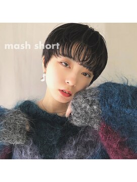 シータ(sheta) 【sheta青山/三畑】ネビージュ小顔黒髪マッシュショート