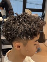 エデアンルクラ 下通(EDEAN Leclat)&nbsp;熊本メンズヘアスパイキーショートアップバング