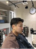 MEN’S HAIR/サーフカール/刈り上げセンターパート/飯田橋/I