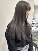 ダブルカラー　グレージュ　ミルクティーベージュ　大須上前津