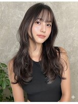 ルページ 千葉(lpage)&nbsp;ワンホンレイヤー/ミルクティーブロンド/ダークブルー/千葉駅